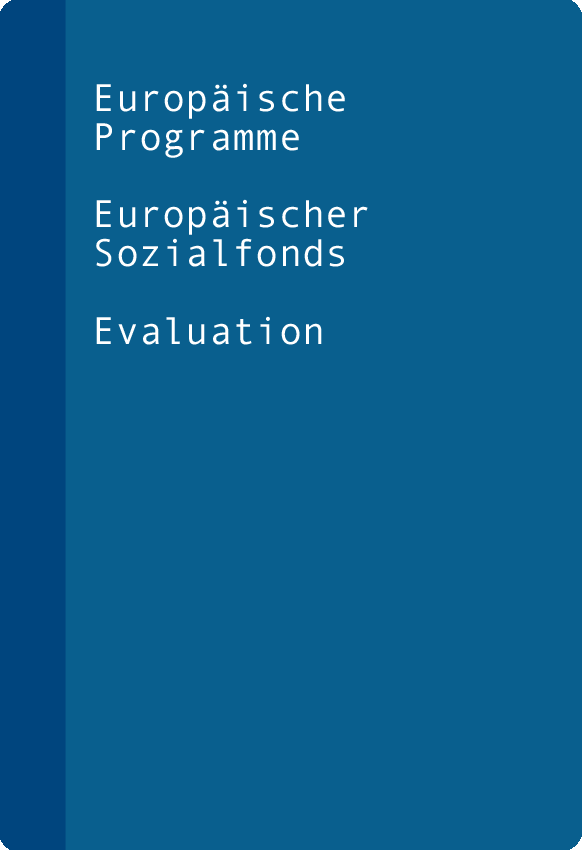 Europäische Programme, Europäischer Sozialfonds, Evaluation